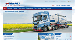 Desktop Screenshot of anhalt.de